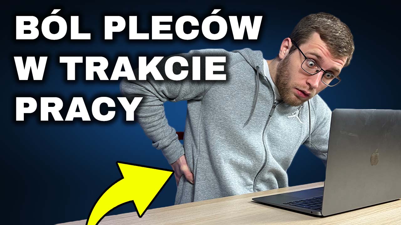 Ból pleców podczas pracy - wpływ na wydajność